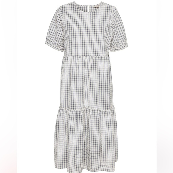 Part Two Copenhagen Lane Windowpane Check Dress - Picture 3 of 10